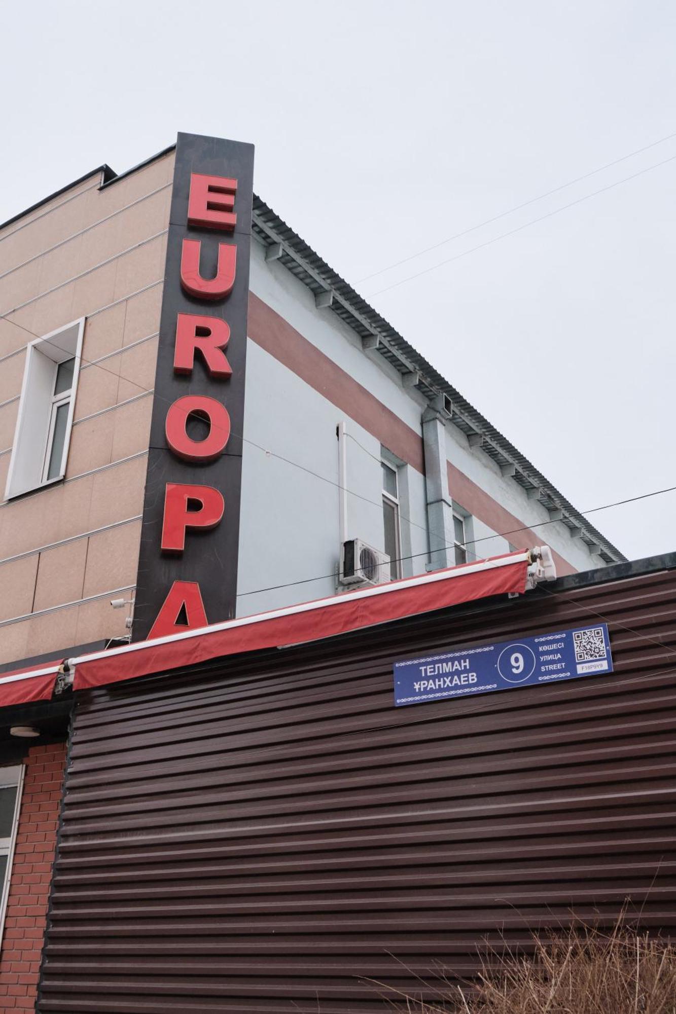 Hotel Europa Semey Exterior foto