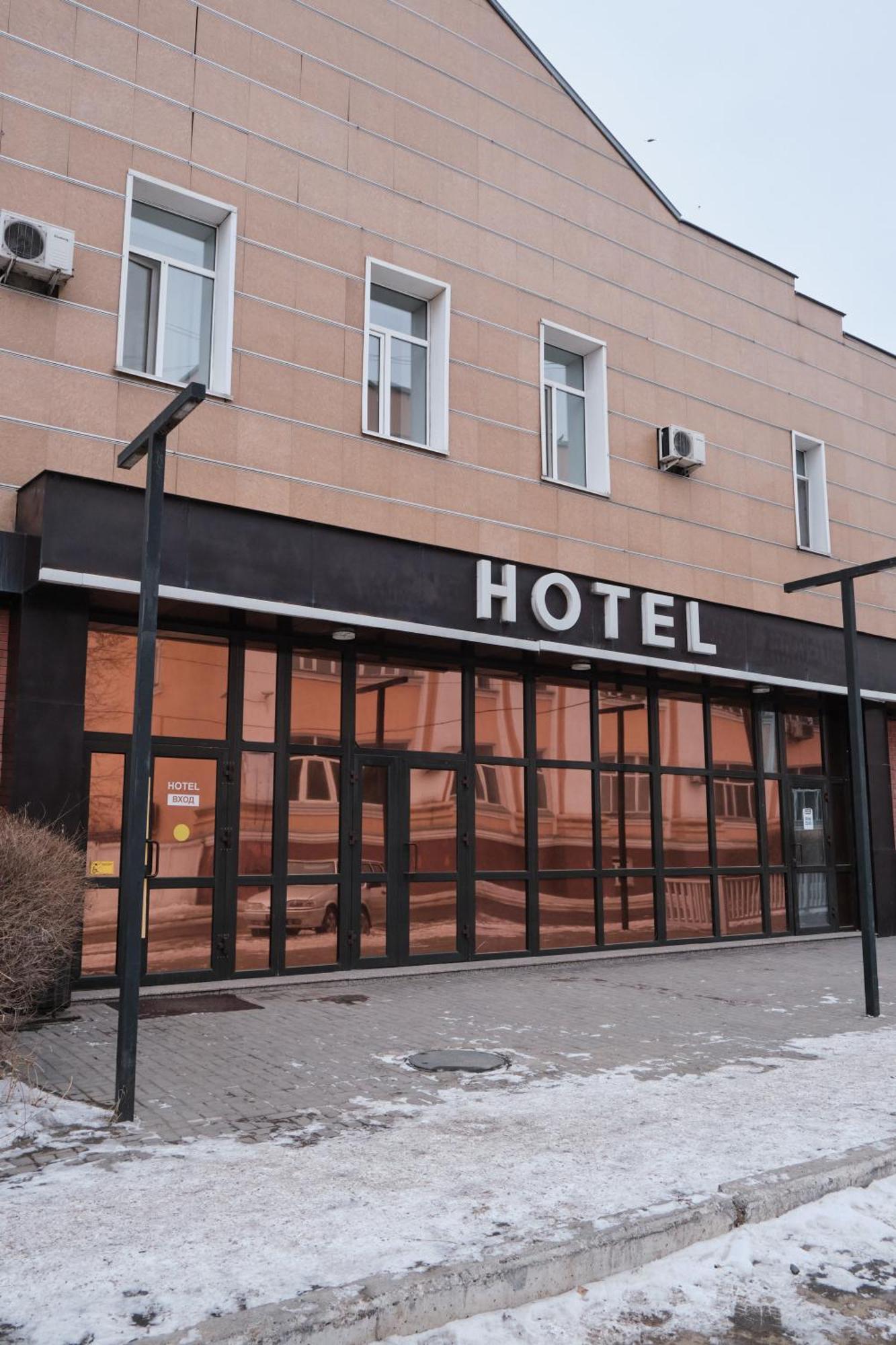 Hotel Europa Semey Exterior foto